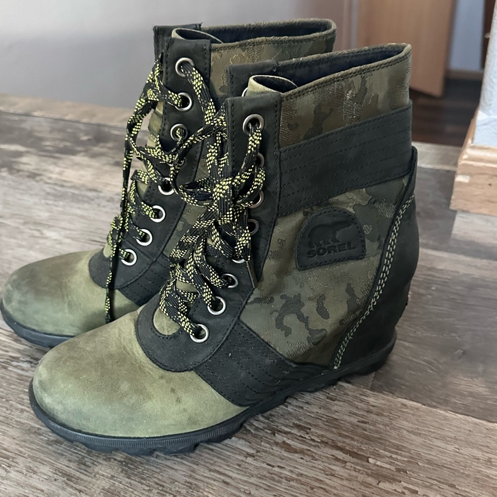 Sorel Camo Wedge 🫶🏻